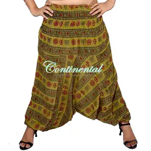 Pantalones bombachos de Yoga para mujer, ropa Hippie, holgada, Hippie, Hippie, India, lote al por mayor - Product Image 1