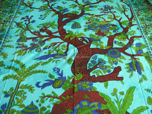 Tapiz de pared colgante para el hogar o el dormitorio, tapiz de arte Hippie, tamaño Queen, personalizado, indio - Product Image 6