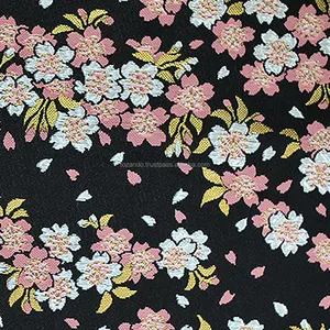 Classic And Premium Quality Japanese Brocade Fabric For Kimono With Genuine Kyoto Textiles Made in Japan