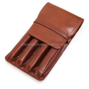 Funda de cuero PU para bolígrafo, varios estilos, bolsillo - Product Image 1