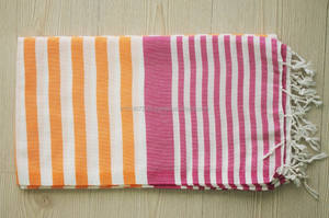 ผ้าขนหนูตุรกีผ้าขนหนูฮัมมัมส่งตรงจากโรงงานพรมส่งแบบดรอปชิปคอลเลกชันสีรุ้ง - Product Image 6