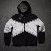 Chaqueta Acolchada de Invierno Personalizada para Hombre, Cierre de Cremallera, Cuello Mao, Impermeable, Forro Polar Ecológico, Exterior de Nailon Satinado, Algodón