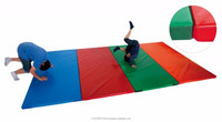Tapis de sport et de yoga ATYAPI OEM pliable en 4 parties en EVA, épaisseur 3mm-15mm, couleur, taille et logo personnalisables