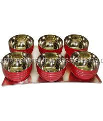 Cadeaux Diwali de King International/Cadeaux de Noël/Plateau alimentaire en acier inoxydable, plats, plateaux de service - Product Image 5