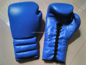 Gants de boîte en cuir métallique brillant, accessoire avec lacets, Logo personnalisé, de haute qualité, pour hommes - Product Image 4