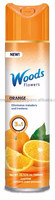 Désodorisant en spray écologique de 300 ml en bouteille avec différentes fragrances, marque turque FULL FRESH TANGO WOODS, certifié ISO 9001