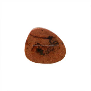 Gema de Ágata de Fuego Natural, Cabujón de 8x9 mm, 2.0 Ct, Gema Suelta, Gemas Ishu, Igual que en la Imagen - Product Image 3