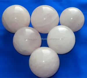 Latest rose quartz gemstone ball sphere | Prime Quality Spheres from India