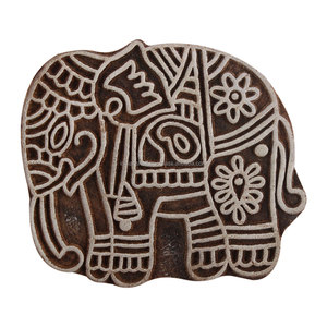 ผู้ผลิตบล็อกพิมพ์ลายวินเทจรูปช้าง WB-2522 - Product Image 1