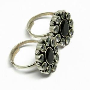 Anillo de Plata de Ley 925 con punta de gema, joyería hecha a mano - Product Image 5