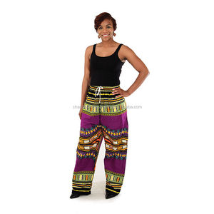 Pantalones africanos con estampado tradicional Dashiki cargo, algodón, Aladdín, Yoga, Harem, estilo bohemio, Palazzo, nuevos - Product Image 5
