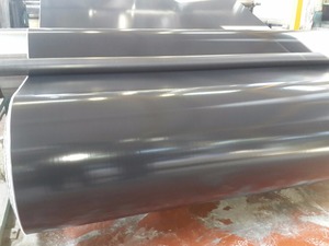 Tissu de dentelle de bâche avec le type enduit de caractéristique de panne d'électricité de revêtement de PVC - Product Image 2