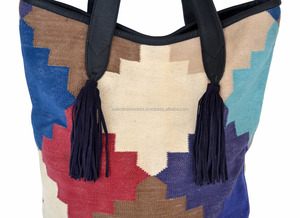 กระเป๋าโท้ททำมือแนววินเทจกระเป๋าถือหนังแท้สำหรับผู้หญิงกระเป๋าช็อปปิ้งกระเป๋าสะพายไหล่สำหรับผู้หญิงความจุขนาดใหญ่ - Product Image 3