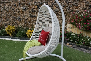 2018 Top Selling UV Resistance Rattan Egg <b>Swing</b> Chair Outdoor Garden Furniture - Product Image 2