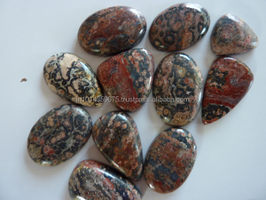 Cabochons de jaspe léopard de qualité directe en gros - Product Image 5