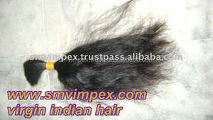 Pelo Natural a granel sin procesar, madeja indio a granel de pelo humano, sin piojos ni tuercas, pelo remy de la mejor calidad - Product Image 3