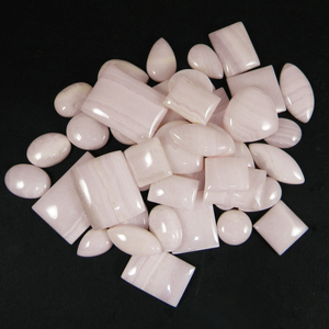 42 piezas! Cabujón de aragonita rosa natural 100 g, forma libre IG0662 - Product Image 2