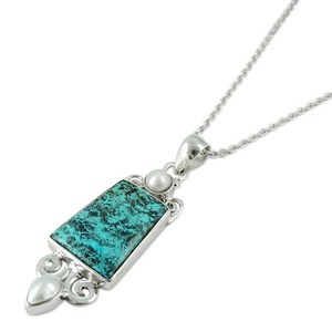Pendentif en forme ronde de poire virtuelle en argent Sterling 925, grossiste de bijoux en argent, bijoux en argent Sterling 925 - Product Image 5