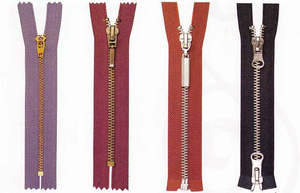 Cremallera metálica de extremo cerrado con cierre automático de alta calidad al por mayor, material plástico de nailon, uso versátil para Vaqueros, zapatos, prendas, bolsas, almohadas - Product Image 4