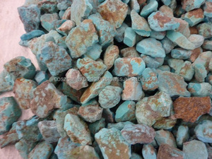 พลอยเทอร์ควอยซ์ธรรมชาติ หินดิบและหยาบ สีฟ้า - Product Image 2