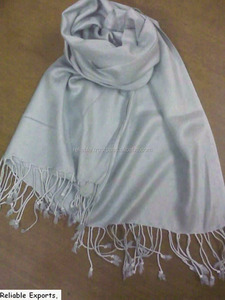 ผ้าคลุมไหล่ผ้า Pashmina 100% วิสคอสสำหรับแผนกผู้ใหญ่ในฤดูใบไม้ผลิ - Product Image 2