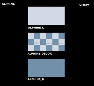 Carreau de porcelaine émaillée en surface brillante pour décor de salle de bain pour carrelage et murs - Product Image 4