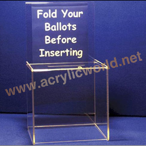 acrylic suggestion and donation box - Product Image 4