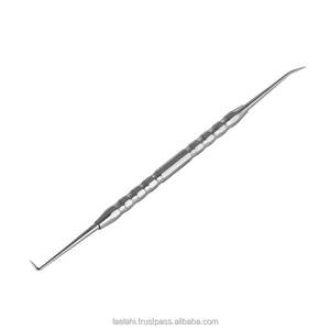 ชุดเครื่องมือแกะสลักฟันสำหรับงานทันตกรรม 5 ชิ้น ทำจากสแตนเลส พร้อมกระเป๋าหนัง รุ่น 2026 ขายส่ง - Product Image 4