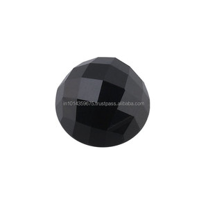 
 
 
 Piedra Preciosa de Ónice Negro Natural, Cristales Verdes Claros, Piedras Sueltas Pulidas con Corte Personalizado al por Mayor, Certificación de Terceros - Product Image 1