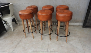 เก้าอี้บาร์ไม้เฟอร์นิเจอร์ห้องครัว - Product Image 2