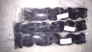 Usine Direct Prix Top Grade Belle Texture Cheveux Indiens 100% Naturel Meilleur Vague Profonde Remy Extensions de Cheveux Non Transformés - Product Image 4