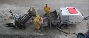 Mini unité mobile de pompage de béton à moteur diesel Auto Dischar Way Bétonnière Industries Core Motor Engine - Product Image 5