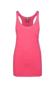 Vêtements de niveau supérieur pour femmes, débardeur Racerback en 50% polyester, 25% coton et 25% rayonne, triple mélange, nouvelle collection Livraison gratuite avec votre logo - Product Image 5