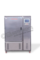 Chambre de Stabilité Électronique EIE EIE-106 avec Écran LCD, Acier Inoxydable Poli Miroir 304, Plage de Température 10-90°C pour Tests