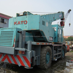 Бывший в употреблении шероховатый кран <span class=keywords><strong>Kato</strong></span> KR500 50 тонн, распродажа в Шанхае