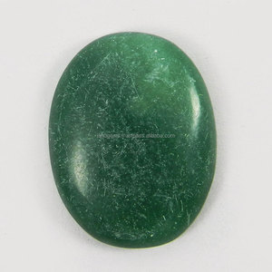 Gema de Verdita Natural, Cabujón Ovalado de 29x22 mm, 6.2 g, Gema Suelta IG3760 - Product Image 1