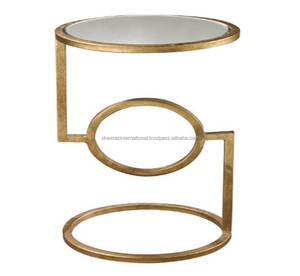 Nordic Round <b>Marble</b> Texture <b>Side</b> <b>Table</b> Luxury Modern Gold Metal Coffee <b>Table</b> for Living Room Kitchen Hotel & Outdoor on Sale! - Product Image 1