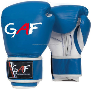 GAF CAGE Gants de boxe en cuir de vache antidérapant pour le Muay Thai Kick Boxing Training pour hommes femmes - Product Image 3