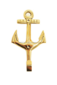 Solid Brass <b>Hook</b> for Hanging <b>Coat</b> <b>Decorative</b> Products on Sale New Design <b>Coat</b> <b>Hook</b> Brass Shiny Polished Finished Metal <b>Hooks</b> - Product Image 4