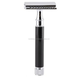 Prestige Razor 1555-Rasoir de sécurité à double tranchant avec repose-doigt en acier inoxydable - Product Image 2