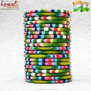 หินอ่อนผลหลายสีกำไลเครื่องประดับคริลิค - Product Image 5