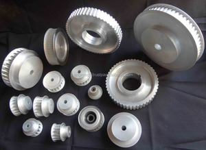 OEM tùy chỉnh nhôm/thép cơ khí Truyền tải điện Công cụ lái xe hoàn hảo thời gian ròng rọc 1 rãnh 10mm Đường kính lỗ khoan - Product Image 3