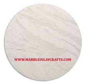 Rounded Shape Flowers Design White Marble Inlaid <b>Coaster</b> <b>Set</b> For Home Decoration And Gifts Purpose Wholesale In Cheapest Price. - Product Image 4