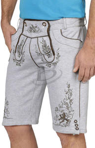 Trachten เยอรมัน Hosen,กางเกงขาสั้นเยอรมัน Trachten บาวาเรีย (เสื้อผ้า Oktoberfest บาวาเรีย) ผ้าฝ้าย100% - Product Image 2