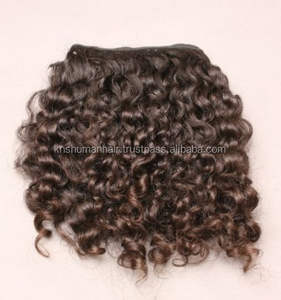Vente en gros d'extensions de cheveux bouclés vierges non transformés 100% faisceaux alignés de cuticules de donneur unique de trame de machine profonde cheveux de meilleure qualité - Product Image 3