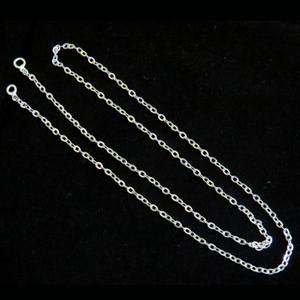 Cadena de plata de ley 925 hecha a mano, cadena de plata - Product Image 1