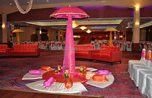 Parapluie de mariage brodé rétro, parapluie de décoration pour scène musulmane, art de mariage - Product Image 2