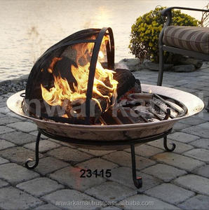 Pozo de fuego de cobre para alimentos de diseño clásico de alto estándar con cobre y metal de hierro - Product Image 1