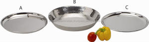 ถาดและจานสแตนเลสขัดเงาแบบคลาสสิกที่เป็นมิตรกับสิ่งแวดล้อม - Product Image 4