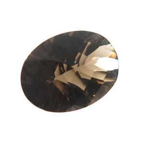 Pera ovalada de cuarzo ahumado natural hecha a mano, precio de piedra de lujo especial, proveedor, forma mixta para hacer anillos y pendientes, joyería - Product Image 5